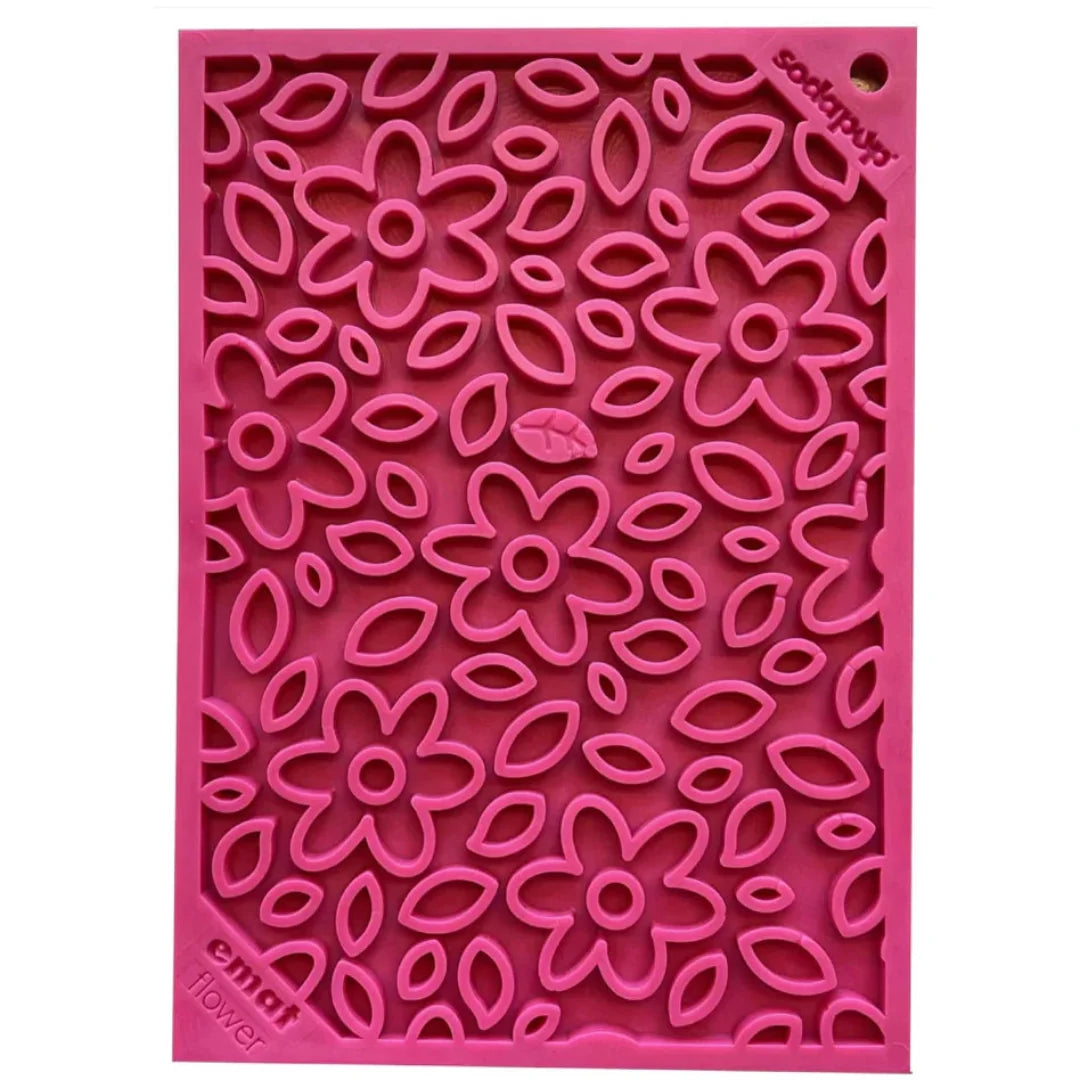 Soda Pup - Pink Flower Lick Mat
