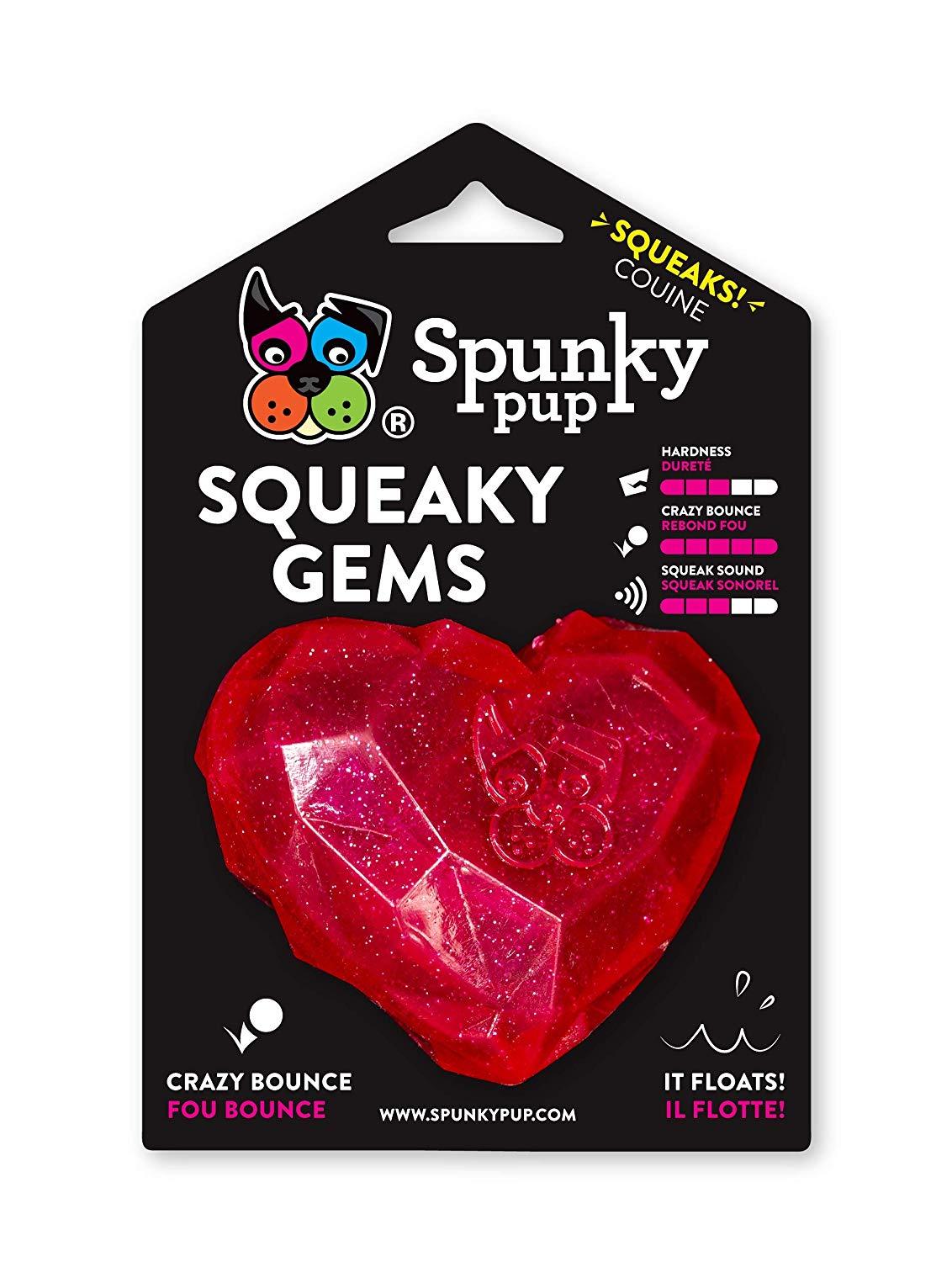 Spunky Pup Heart Gem