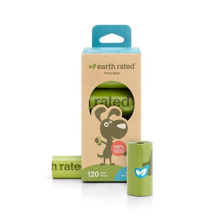 Earth Rated 120 Bags on 8 Refill Rolls - Unscented